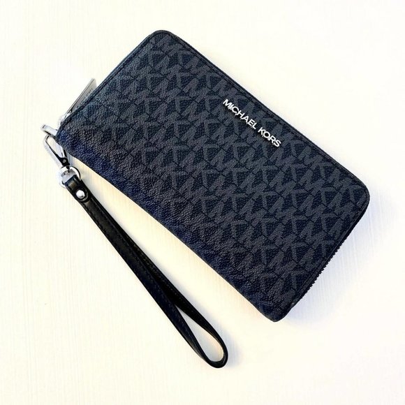 Michael Kors wallet phone case black signature new - Picture 6 of 6